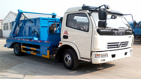 東風多利卡擺臂式垃圾車︱6噸擺臂式垃圾車