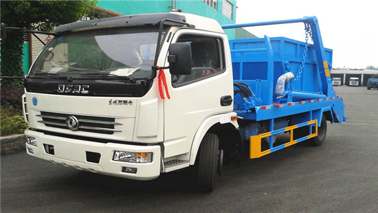 東風多利卡擺臂式垃圾車︱6噸擺臂式垃圾車圖片