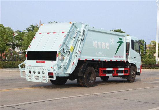 東風(fēng)天錦壓縮式垃圾車︱12噸壓縮式垃圾車圖片