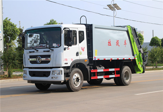 東風D9壓縮式垃圾車︱10噸壓縮式垃圾車